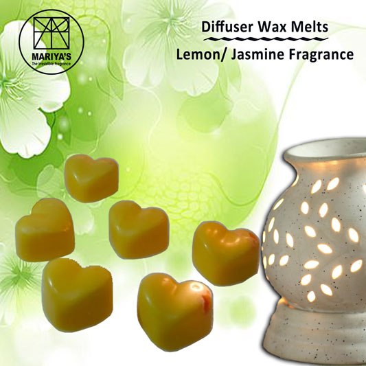 Mariya's Diffuser Wax Melts (Lemon/Jasmine Fragrance)