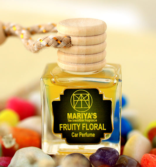 Mariya's Fruity Floral 12ml Glass Car Perfume