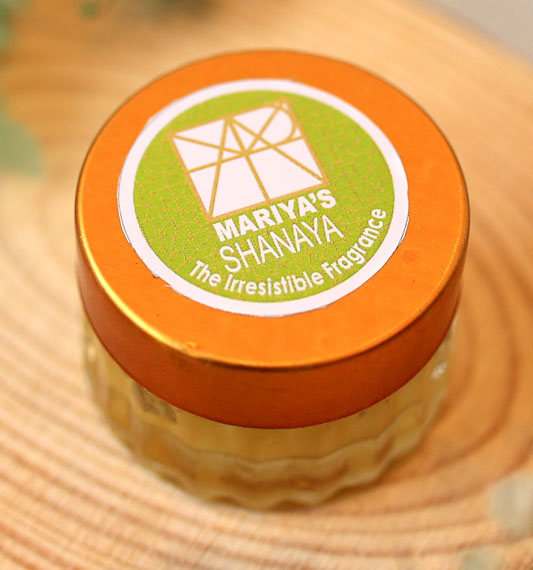 Mariya's Solid Perfume Shanaya 15gm Glass Jar