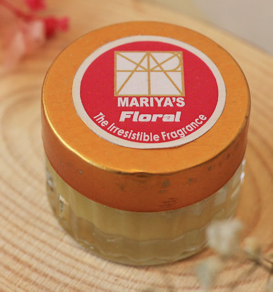 Mariya’s Solid Perfume Floral – Non Alcoholic Attar Balm | Long Lasting Rose Jasmine Fragrance | Pocket Perfume Wax | Travel Friendly Unisex Perfume for Men & Women