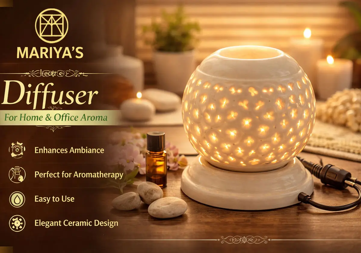 Mariya's Electric Diffuser with Wax Melts for Room Aroma